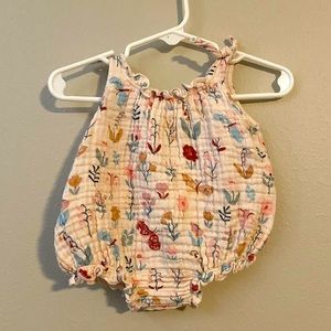 Angel Dear Floral Kids One Piece - Multicolor